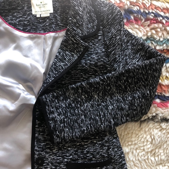 Kate Spade Tweed Fitted Jacket - Picture 5 of 7